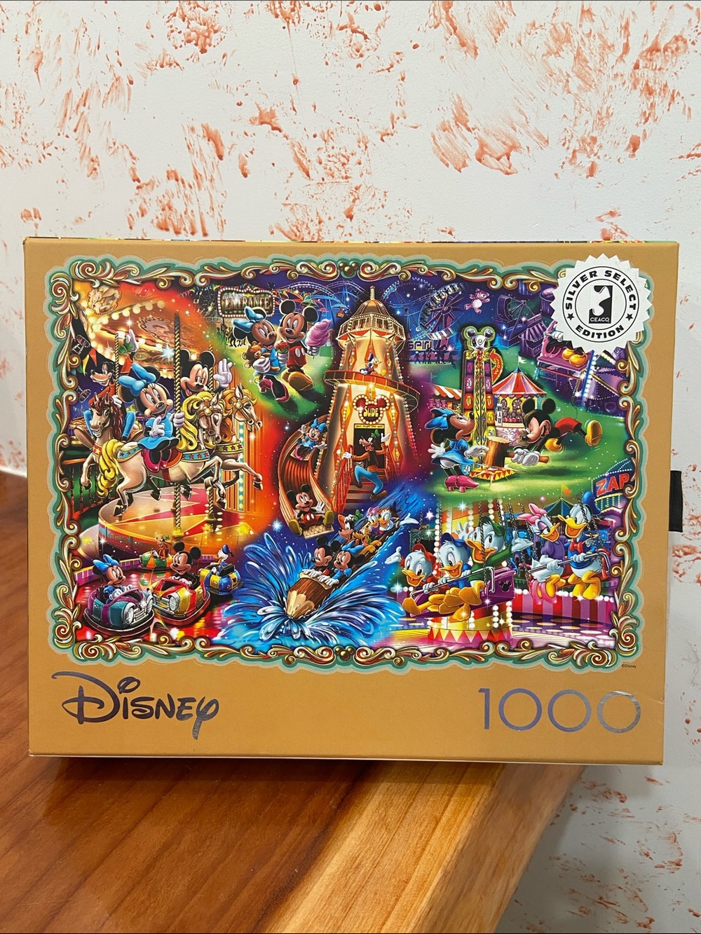 SEALED Ceaco Disney - 1000 Piece Silver Select Edition Puzzle